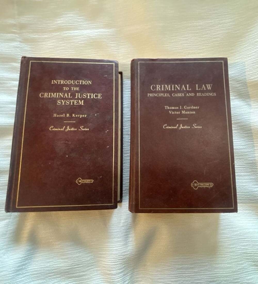Two-Book Set: Introduction to the Criminal Justice and Criminal Law: Principles